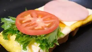 How to make Korean One Pan Toast | An ultra-simple breakfast