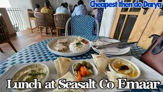 Sea Salt Co Emaar Karachi | karachi ka Dubai | food review | Entry pass  food #restaurant #vlog