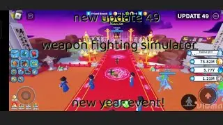 NEW WEAPON FIGHTING SIMULATOR UPDATE 49! | #subscribe