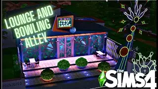 Sims 4 Lounge | Bowling Alley | Building Newcrest