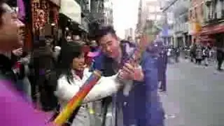 Chinese New Year 2008 confetti cannons