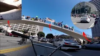 INJURED* FROM DTLA TO THE BEACH ON BMX