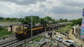 ACCLERATION OF WDG4D AT SIKAR ON MUMBAI CENTRAL AC DURANTO SPECIAL (09230).