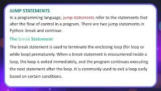 Looping Statements in Python_Computer Book_8_Nik #computer #cartoon