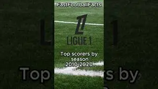 Ligue 1 Top scorers by season 2010-2020