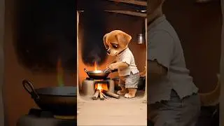 The Puppy Didn&rsquo;t Have Any Money To Buy Food 😭Dog Videos 😭#shorts #cartoon #video #dog #puppy