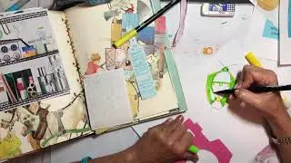 Journal With Me 25 || Catching Up in Creative Daily Journal