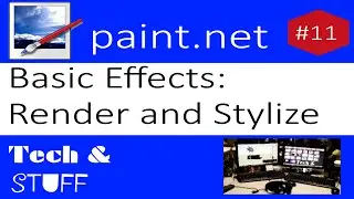 Урок 11 по Paint.Net: Базовые эффекты &mdash; Рендеринг и стилизация