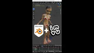 How to make Animated Poses for IMVU using the Toolkit in Blender
