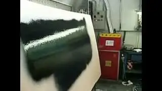 Ejemplo de aplicaci&oacute;n de pintura con nuestras m&aacute;quinas italianas LARIUS.