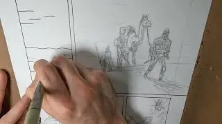 Draw/Process E1: Drawing a comic book page