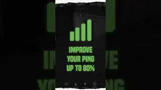IMPROVE YOUR PING AND FPS IN ANY GAME! Improve your PING by up to 80%  🚀