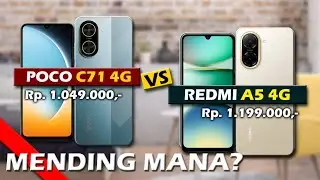 MENDING MANA? POCO C71 4G VS XIAOMI REDMI A5 4G