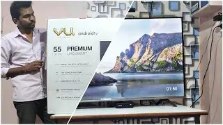 VU Premium Android 4K TV Unboxing (2020 Model)  & First Impression | 55 Inch UltraHD HDR10 Dolby DTS