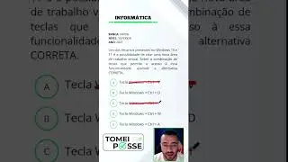 [2025] - QUEST&Atilde;O BANCA FAFIPA - INFORM&Aacute;TICA #concursos #concursop&uacute;blico #prova #quest&otilde;es