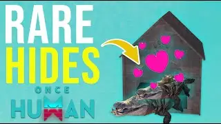 BEST WAY TO GET RARE HIDES from BREEDING - Once Human (WAY OF WINTER)
