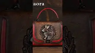 Summer New Women's MOTAORA 2024 Bag Retro Ethnic Style Rabbit Embossed. #designerhandbag #style