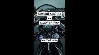 R15M Quick Shifter vs Normal Shifting #r15m #quickshifter #speed