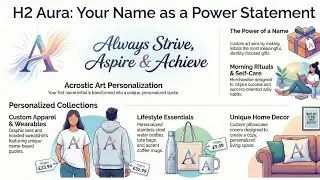 Selling 'Power Statements': Why Personalized Apparel is the Future (H2 Aura Strategy) 