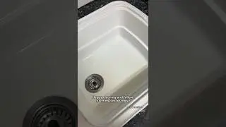 #HomeHack: Cleaning your acrylic sink & make it ✨sparkle✨ again!