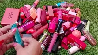 PINK CHOCOLATE BROWN DEEP PINK RED ORANGE MATTE LIPSTICKS 