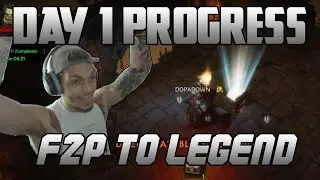 Playing Diablo Immortal Full Free to Play | F2P To Legend #1
