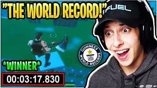 Cizzorz REACTS to WINNER of His Death Run Obstacle Course! *WORLD RECORD*