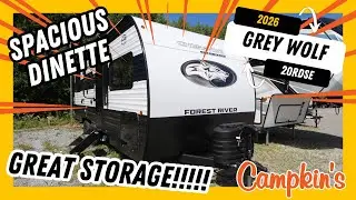 2026 GREY WOLF 20RDSE - Туристический прицеп с огромными окнами!!!