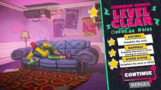 Anger Foot - How to Complete Corridor Crunch in 5 Seconds (Speedrun)