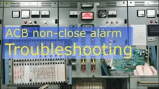 ACB non-close ALARM