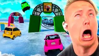 PANTO TROLL Parkour zum AUSWANDERN!😂 | GTA Troll Parkour