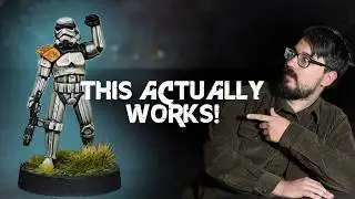 How I Paint White Armour (Without Going Insane) | Painting Galactic Empire for Star Wars Legion