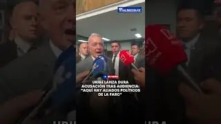 &Aacute;lvaro Uribe lanza dura acusaci&oacute;n tras audiencia: &ldquo;Aqu&iacute; hay aliados pol&iacute;ticos de la FARC&rdquo;