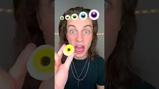 Big SmallGiant Gummy Eyeball!?shots#food##funny