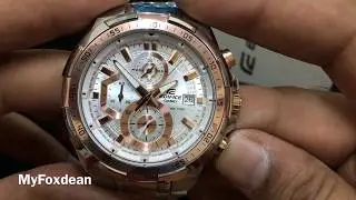 EFR-539SG-7A5VUDF (EX222) Casio Edifice refurbished by Myfoxdean