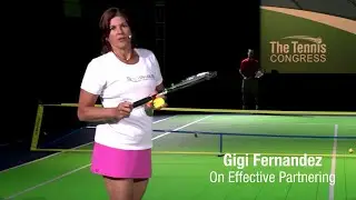 Eliminating Middle Confusion in Doubles - Gigi Fernandez at Tennis Congress