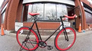 Zycle Black Cherry Fixed Gear Unboxing @ Harvester Bikes
