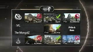 The Mongolz vs VG. CyberZen Day1 5경기 Set1 PGL CS:GO Asia -EsportsTV
