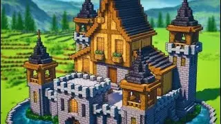 Ich baue meine Burg weiter in Minecraft!