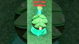 Christmas Tree Craft Ideas | Merry Christmas #kidscrafts #xmascrafts #xmasornaments