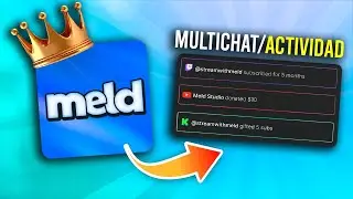 Cómo usar el Multichat y el Panel de Actividad para Multistream en Meld Studio 💬📊