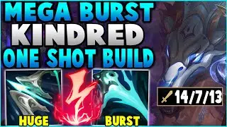 ONE SHOT ANYONE IN SIGHT WITH THIS MEGA BURST KINDRED! (ASSASSIN KINDRED) - League Of Legends
