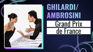 GHILARDI / AMBROSINI (ITA) | Pairs Short Program | Grand Prix de France 2024 | #GPFigure