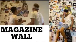 Magazine Wall Design