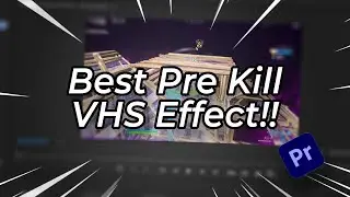 Best Pre kill Effect for Fortnite Montages | Premiere Pro | Learn editing with McFerlane #3