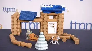 Lincoln Logs Snowy River Outpost from K'NEX