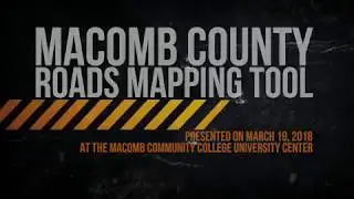 Tracking the condition and cost of Macomb County Roads