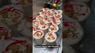 Sardarji&rsquo;s Famous Rabri Faluda😍🔥|| Indian Street Food