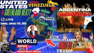Argentina Wildfires | Greenland Next? World Leaders React to Trump on Venezuela World News 1/11/26