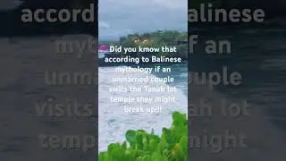 #tanahlot #bali #mythology #beach #uluwatubeach#balinesedance #couple #sunset#scenic #tanahlottemple